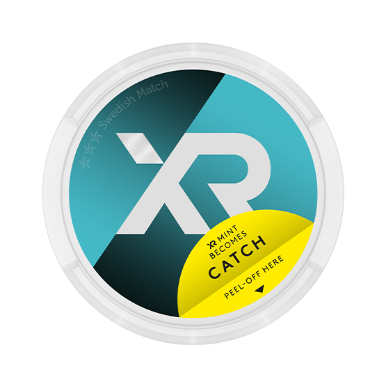 XR Catch Mint Slim White Portionssnus dosa