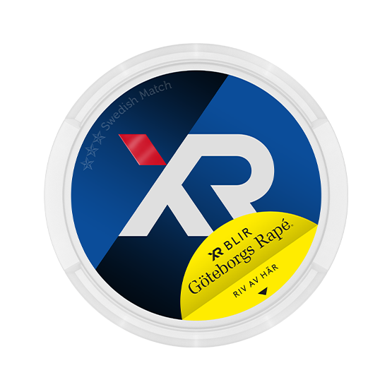 XR Göteborgs Rapé Strong Slim White Portionssnus dosa