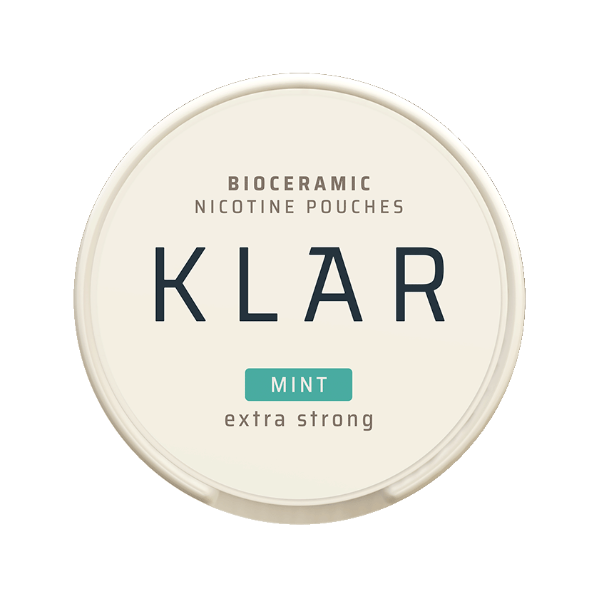 Klar KLAR Mint Mini Extra Strong Strong – nikotinpåsar