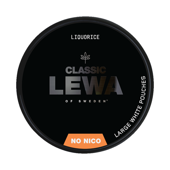 LEWA Classic Liquorice Nikotinfritt Snus