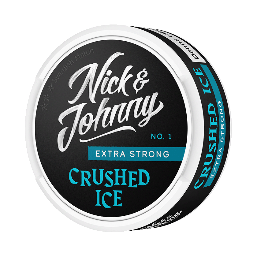 Nickjohnny Nick & Johnny No.1 Crushed Ice Extra Strong Extra Strong - portionssnus