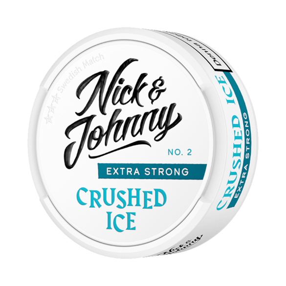 Nick and Johnny Crushed Ice Xtra Strong White Portion