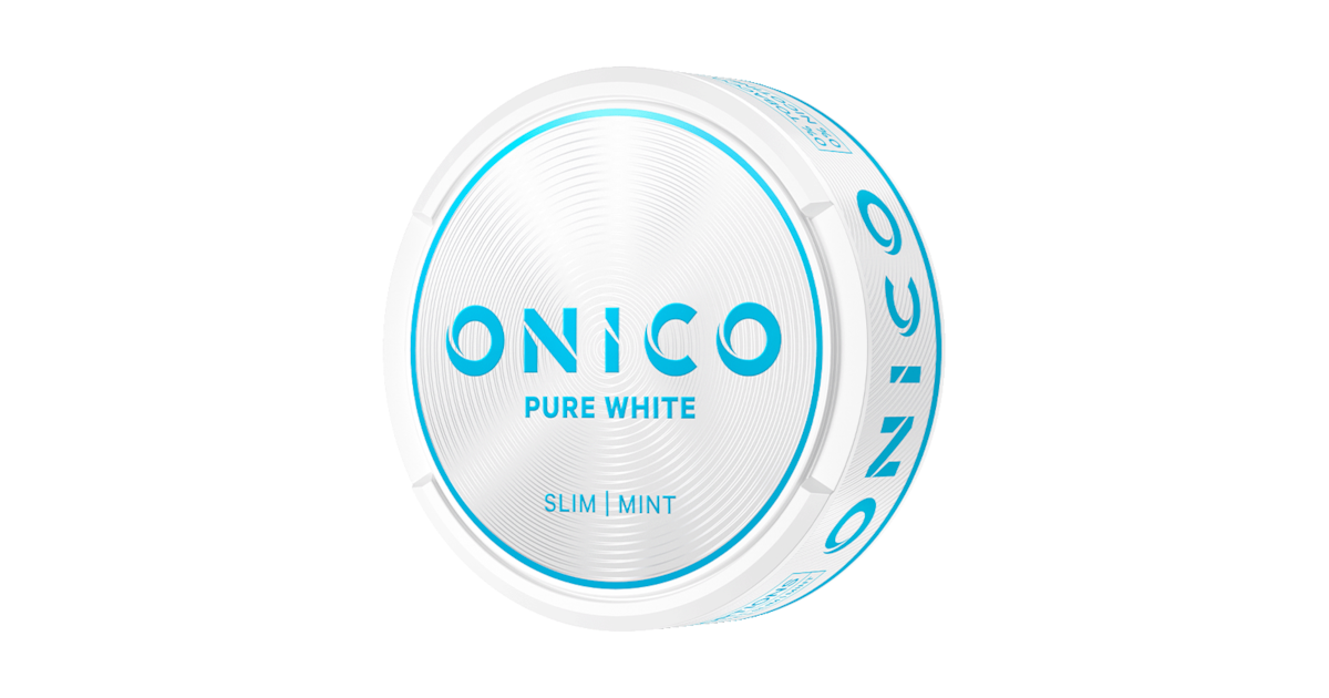 Onico Pure White Slim Mint Nikotinfri