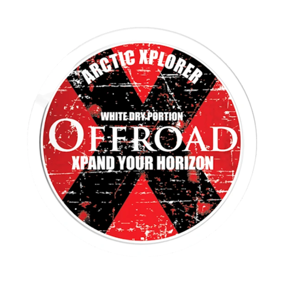 Offroad X White Dry Portionssnus
