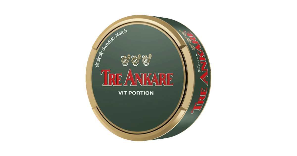 Tre Ankare White Portion