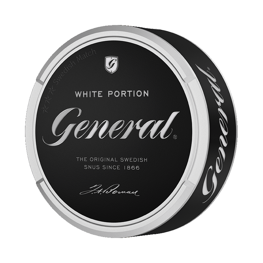 General General White Portion Normal - traditionellt snus