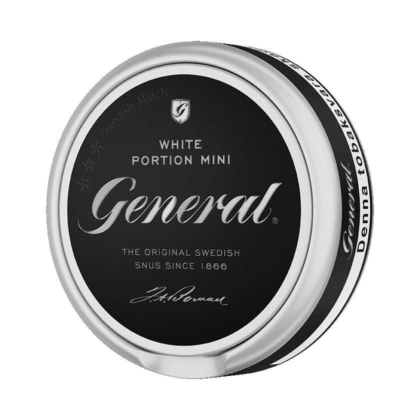 General General White Mini Light - traditionellt snus