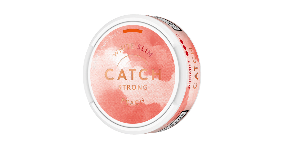 Catch Peach White Slim Strong