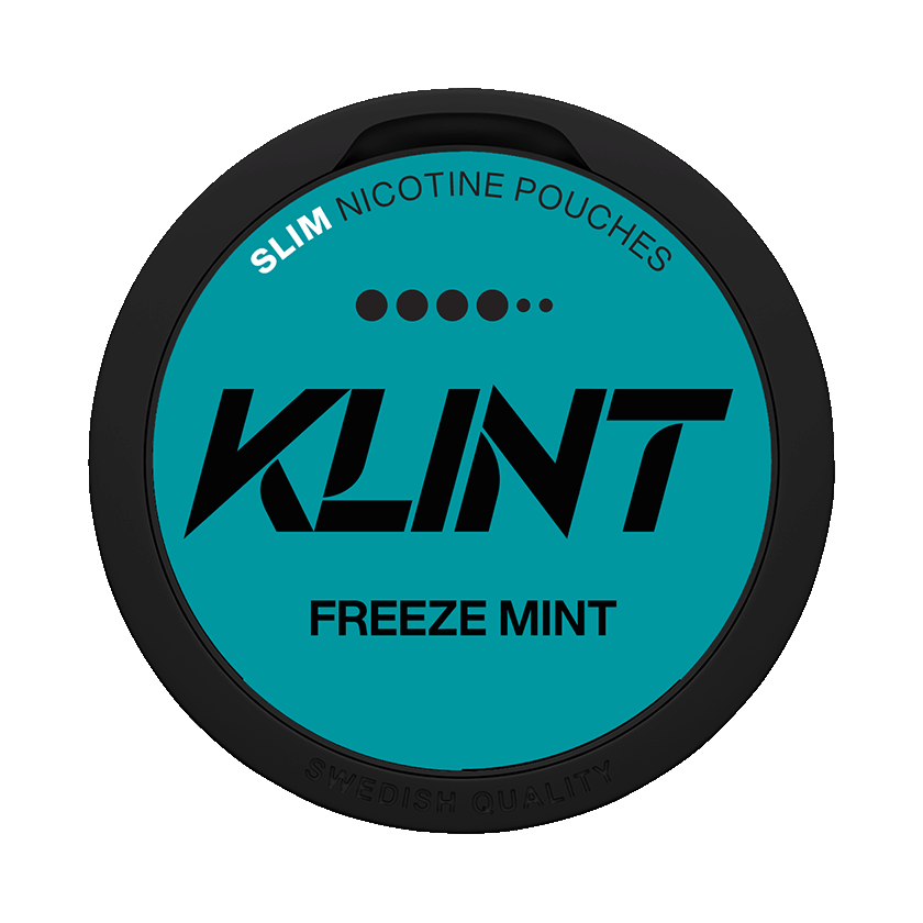 Klint Klint Freeze Mint Slim 4 Strong – nikotinpåsar