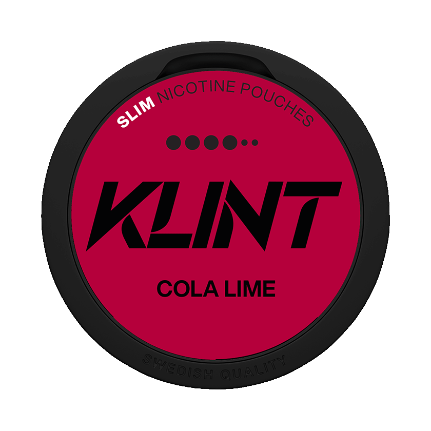 Klint Klint Cola Lime Slim 4 Strong – nikotinpåsar