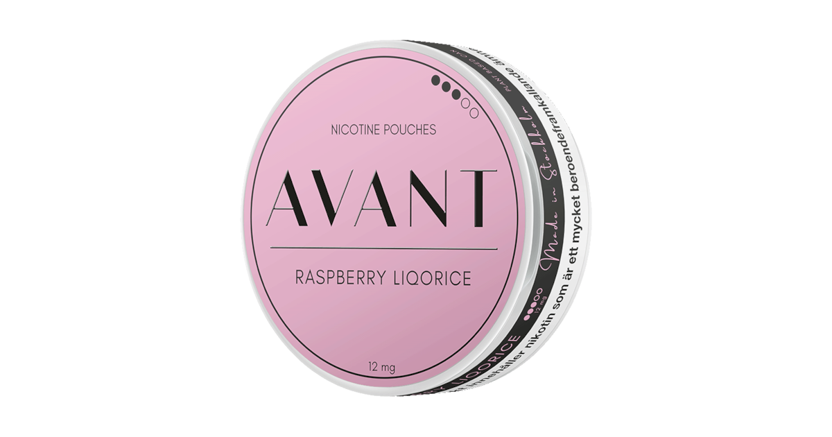 Avant Raspberry Liqorice 7,8mg