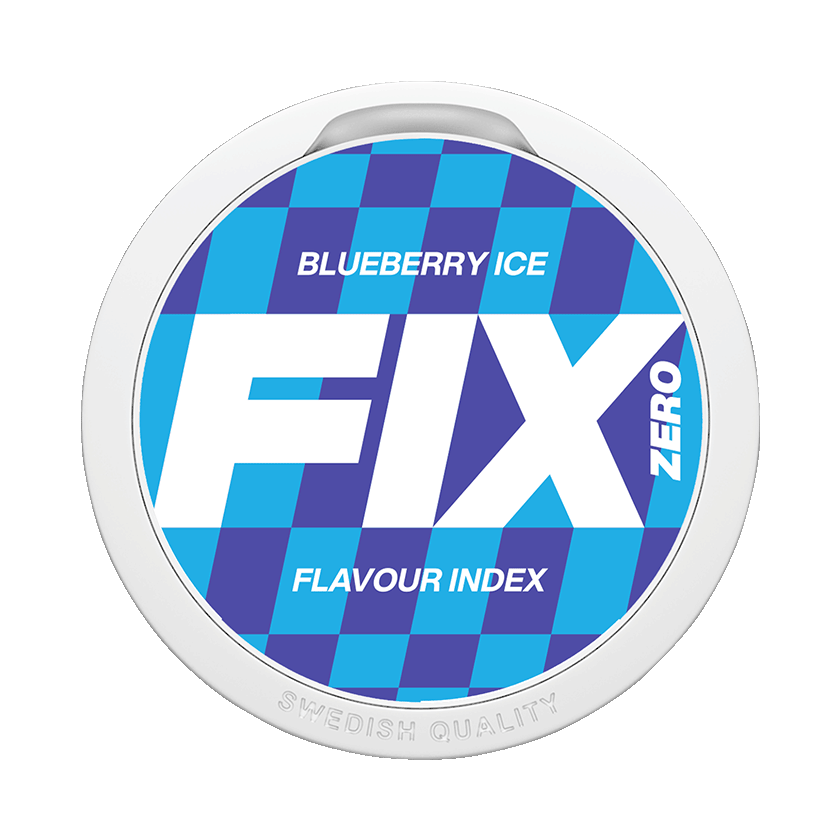 Fix Fix Blueberry Ice Zero Normal – nikotinpåsar
