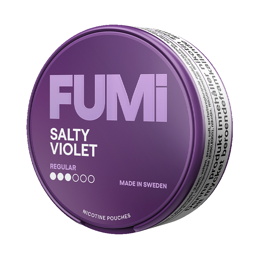 Fumi FUMi Salty Violet Regular Normal – nikotinpåsar