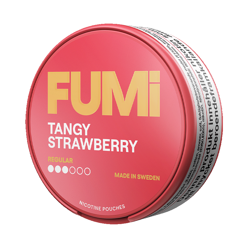 Fumi FUMi Tangy Strawberry Regular Normal – nikotinpåsar