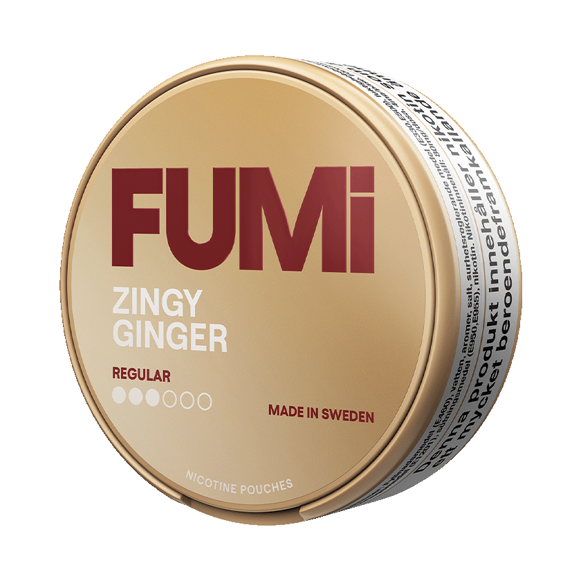Fumi FUMi Zingy Ginger Regular Normal – nikotinpåsar
