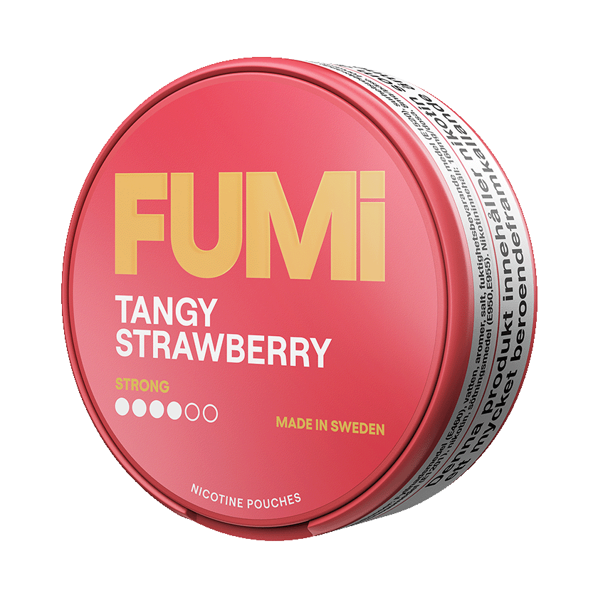 Fumi FUMi Tangy Strawberry Normal – nikotinpåsar
