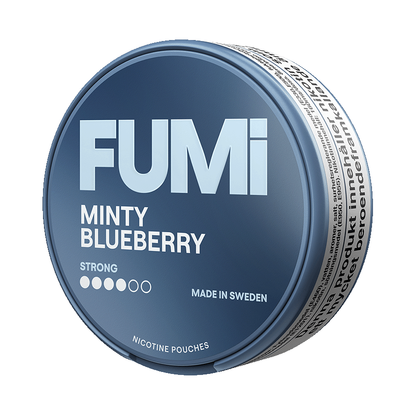Fumi FUMi Minty Blueberry Strong Normal – nikotinpåsar