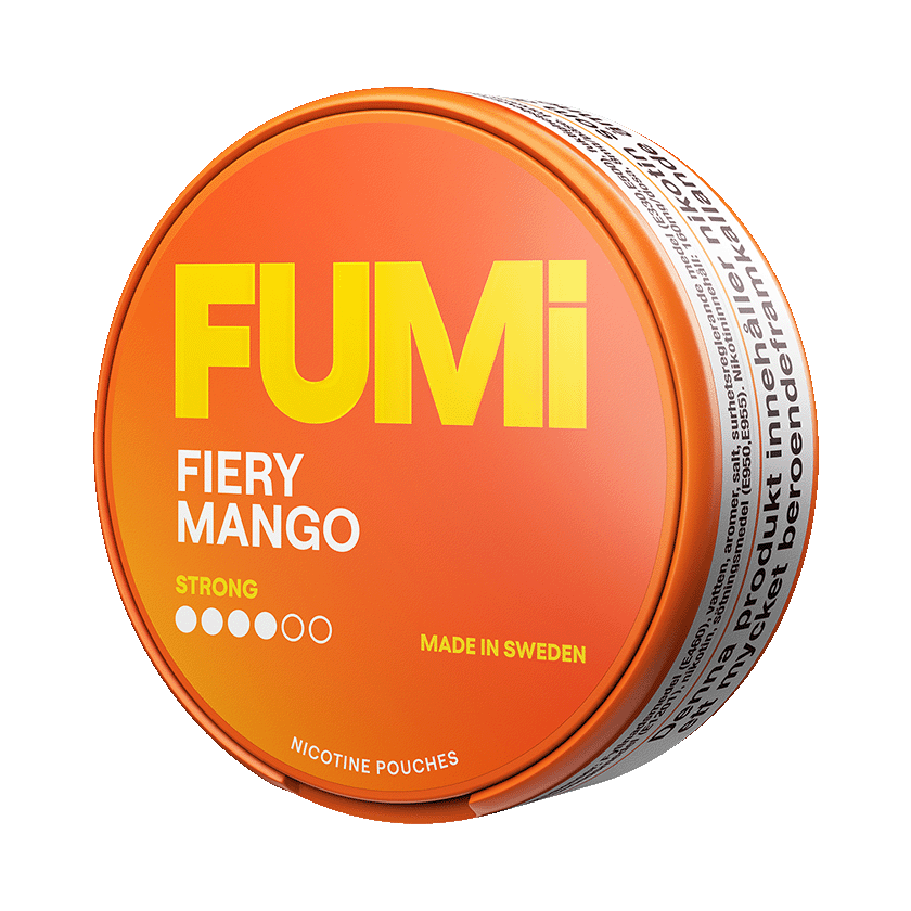 Fumi FUMi Fiery Mango Strong Normal – nikotinpåsar