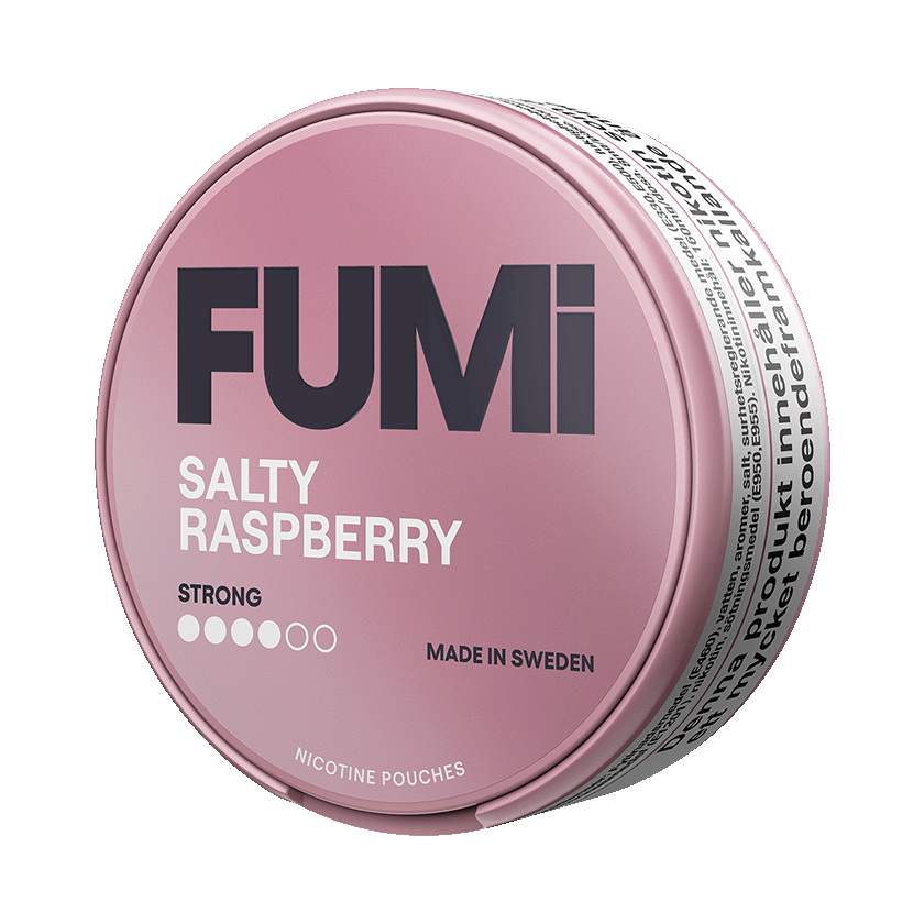 Fumi FUMi Salty Raspberry Strong Normal – nikotinpåsar