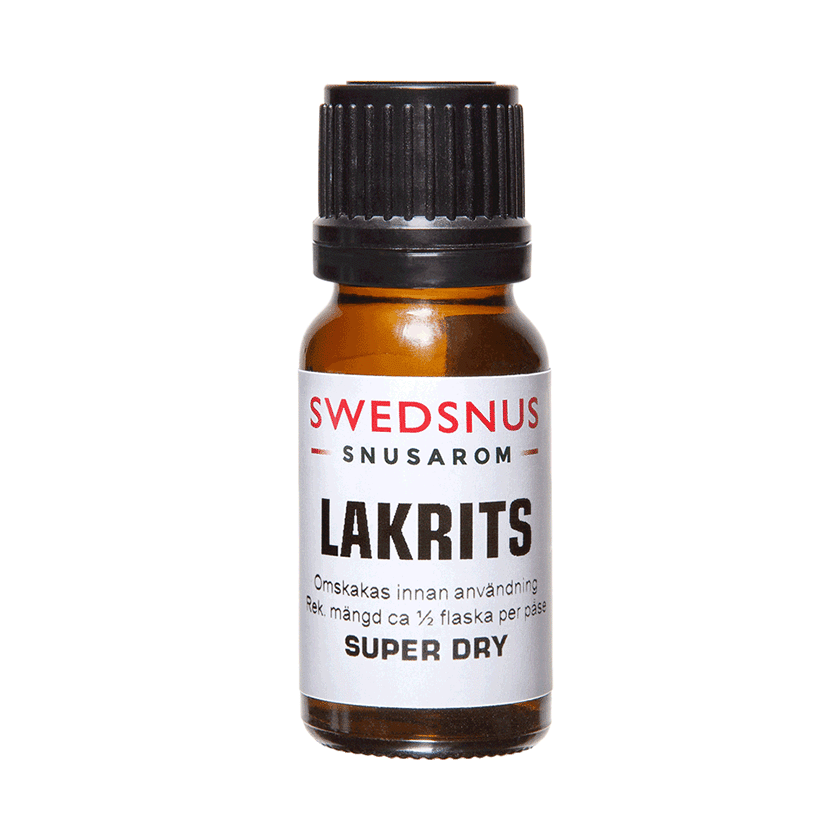 Super Dry Lakrits Arom dosa