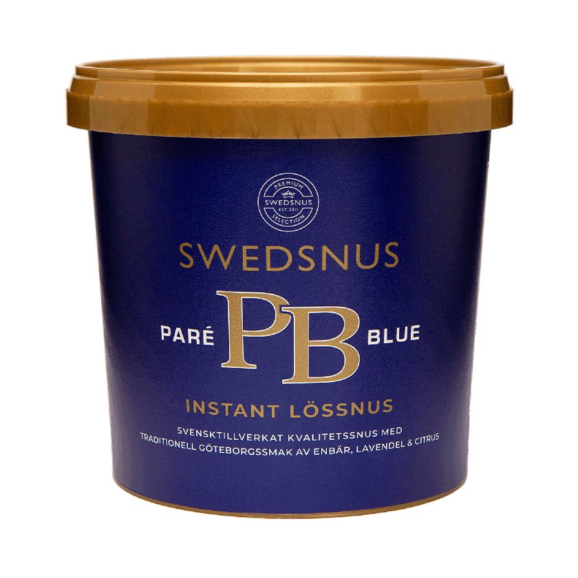 Swedsnus Swedsnus Paré Blue 20 dosor Lös Instant Normal - traditionellt snus