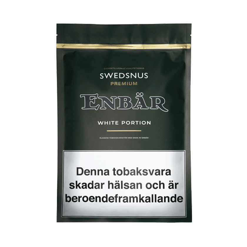 Swedsnus Enbär White Portion Premium 300 dosa