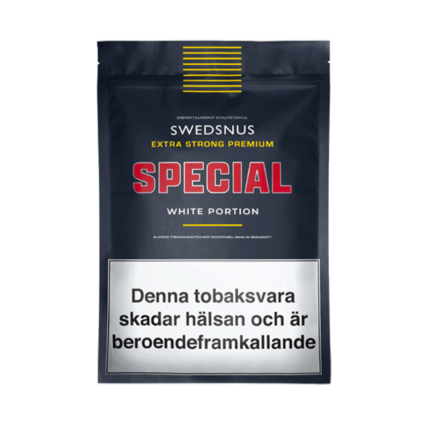 Swedsnus Special White Portion Extra Strong Premium 300 dosa