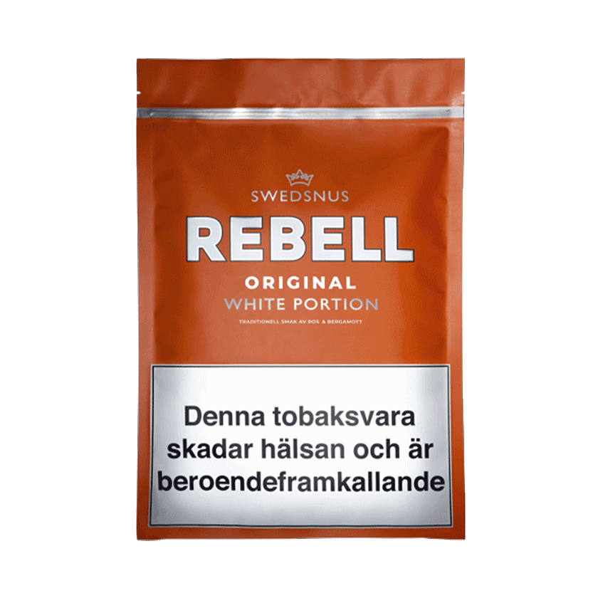 Swedsnus Rebell Original Portion 300 dosa