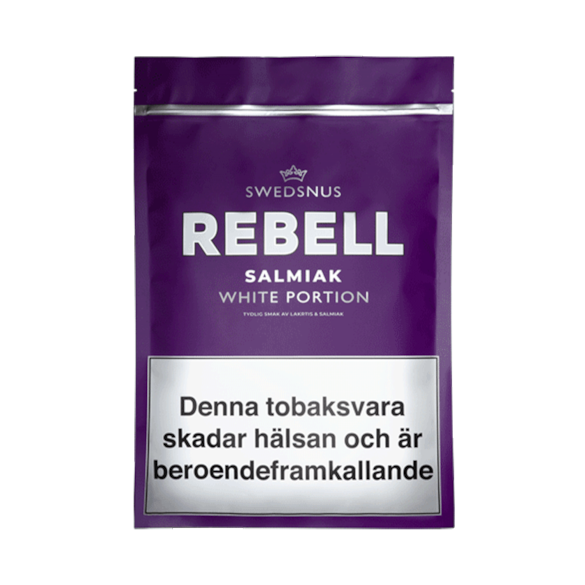 Rebell Salmiak Portion Bag - Snusa Direkt!