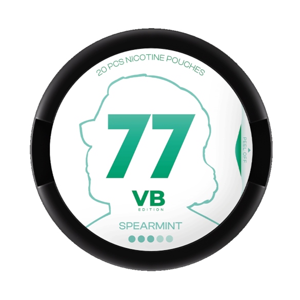 77 Nicotine Pouches VB Edition Spearmint