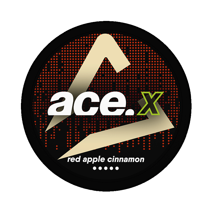 ACE ACE X Red Apple Cinnamon 5 Normal – nikotinpåsar
