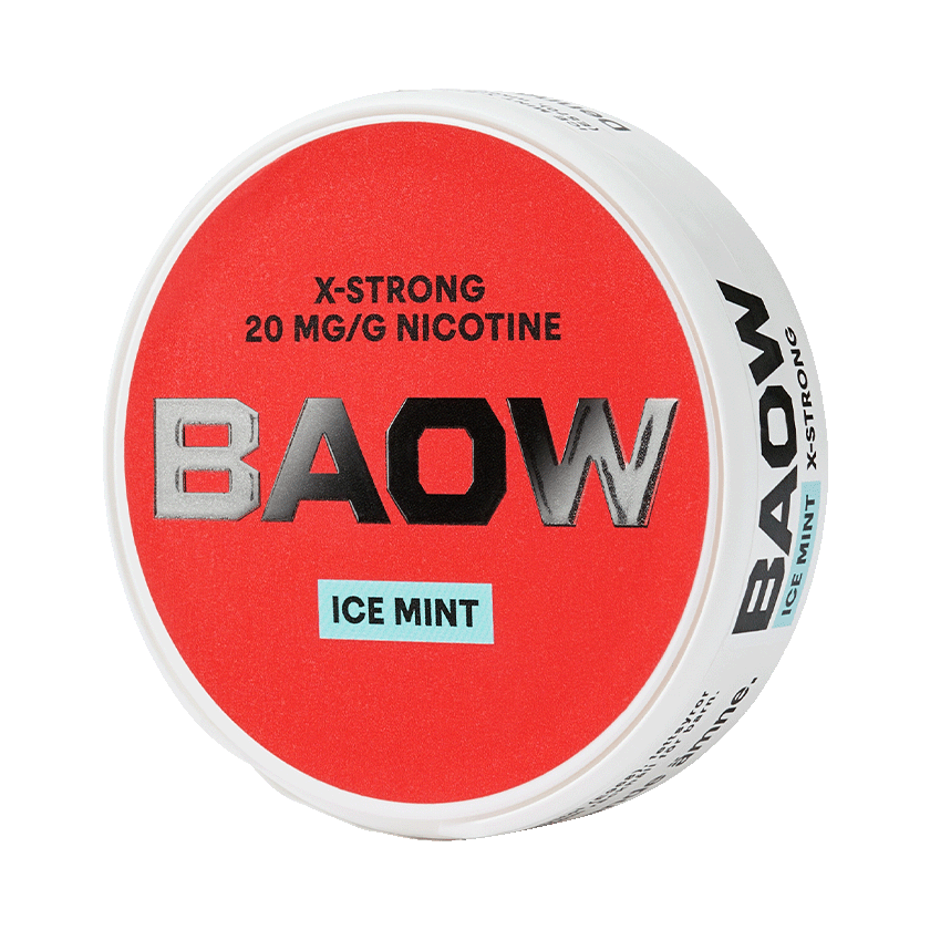 Baow BAOW Ice Mint X-Strong Strong – nikotinpåsar