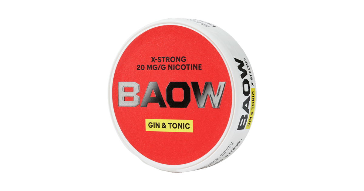 BAOW Gin & Tonic X-Strong 12mg