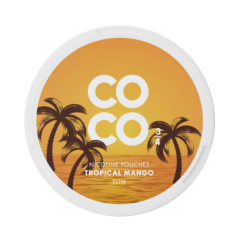Coco COCO Tropical Mango Slim 3 Normal – nikotinpåsar