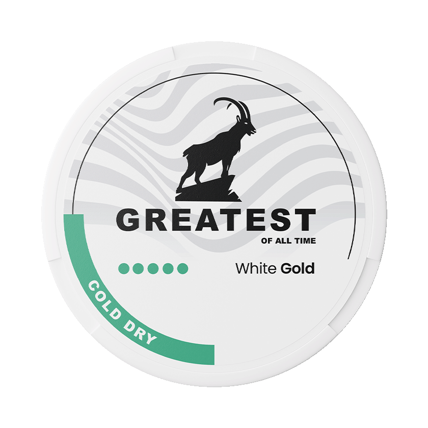 Greatest Greatest Cold Dry Slim 16mg 5 Strong – nikotinpåsar