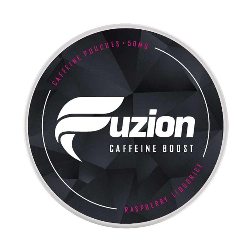 Fuzion Raspberry Liquorice 50mg Koffein dosa