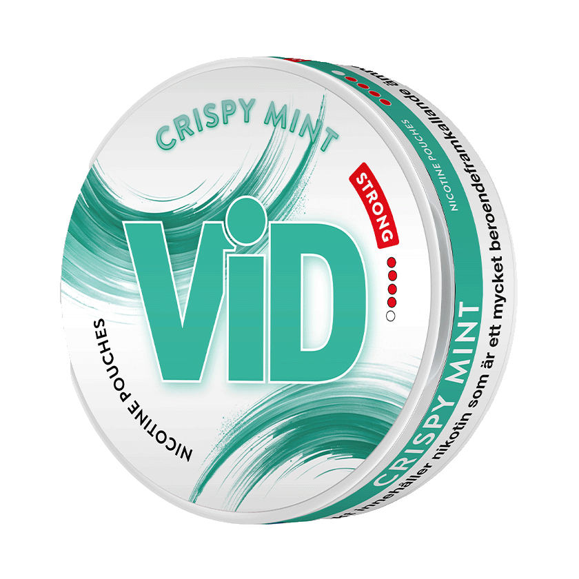 Vid VID Crispy Mint Strong Strong – nikotinpåsar