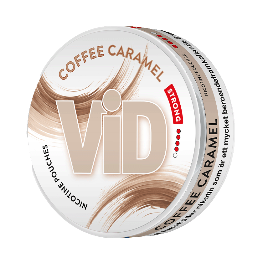 Vid VID Coffee Caramel Slim Strong Strong – nikotinpåsar