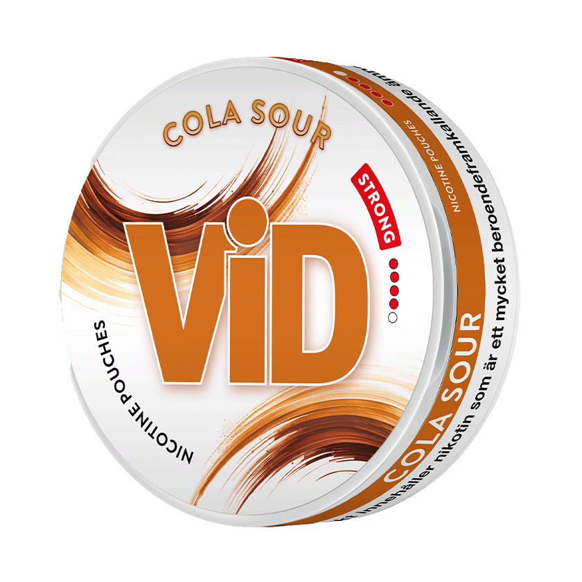 Vid VID Cola Sour Strong Strong – nikotinpåsar