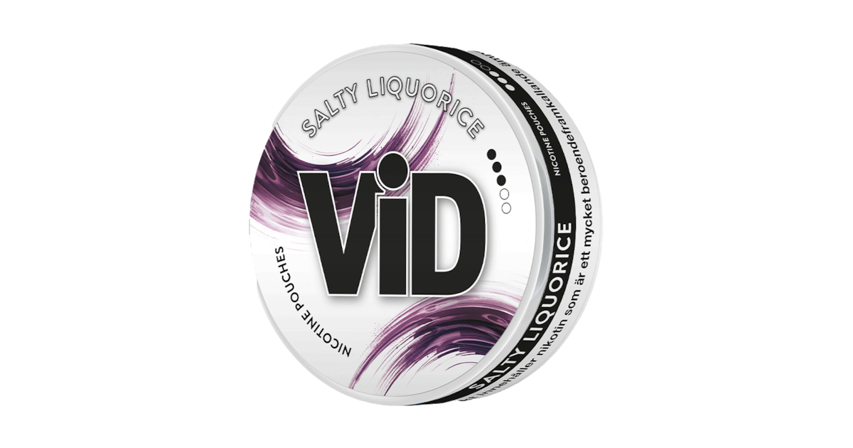VID Salty Liquorice 7,2mg
