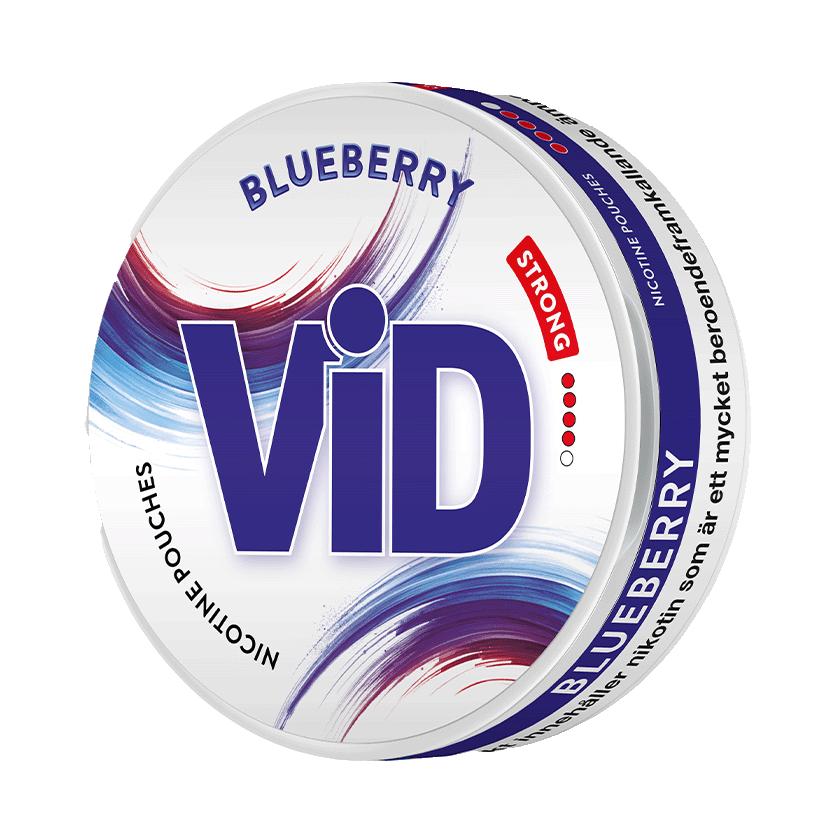 Vid VID Blueberry Strong Strong – nikotinpåsar