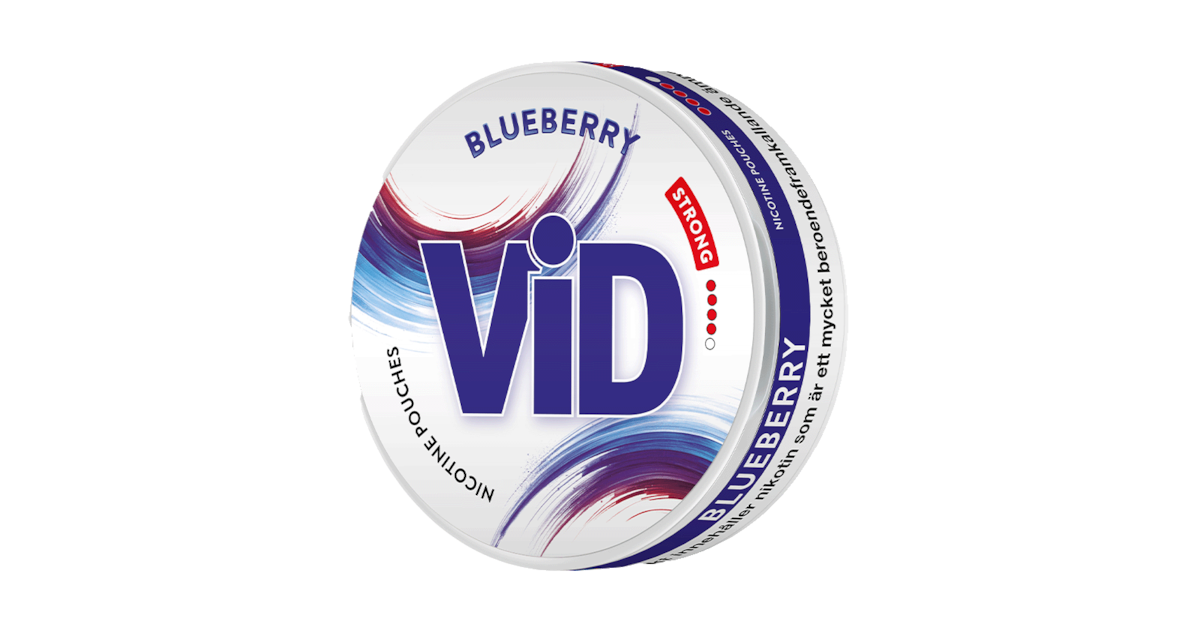 VID Blueberry Strong 9,6mg