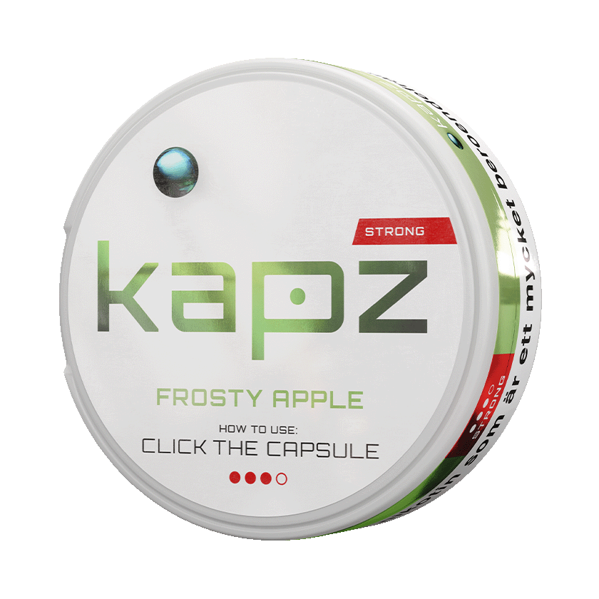 Kapz Kapz Frosty Apple Mini Strong Normal – nikotinpåsar