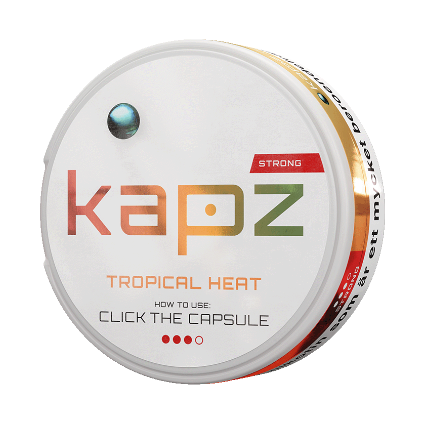 Kapz Kapz Tropical Heat Mini Strong Normal – nikotinpåsar