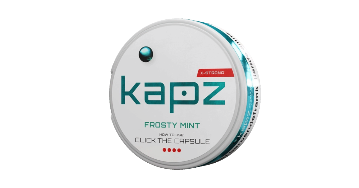 Kapz Frosty Mint Extra Strong Mini 11,9mg