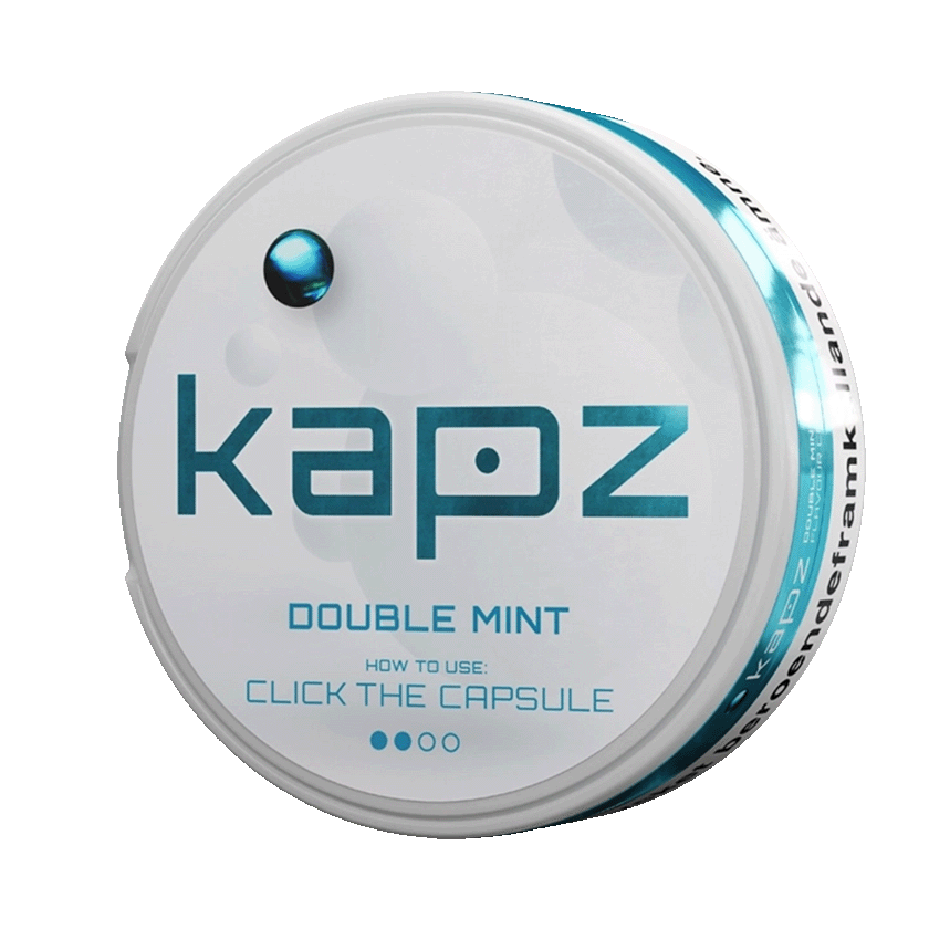 Kapz Kapz Double Mint Mini 2 Light – nikotinpåsar