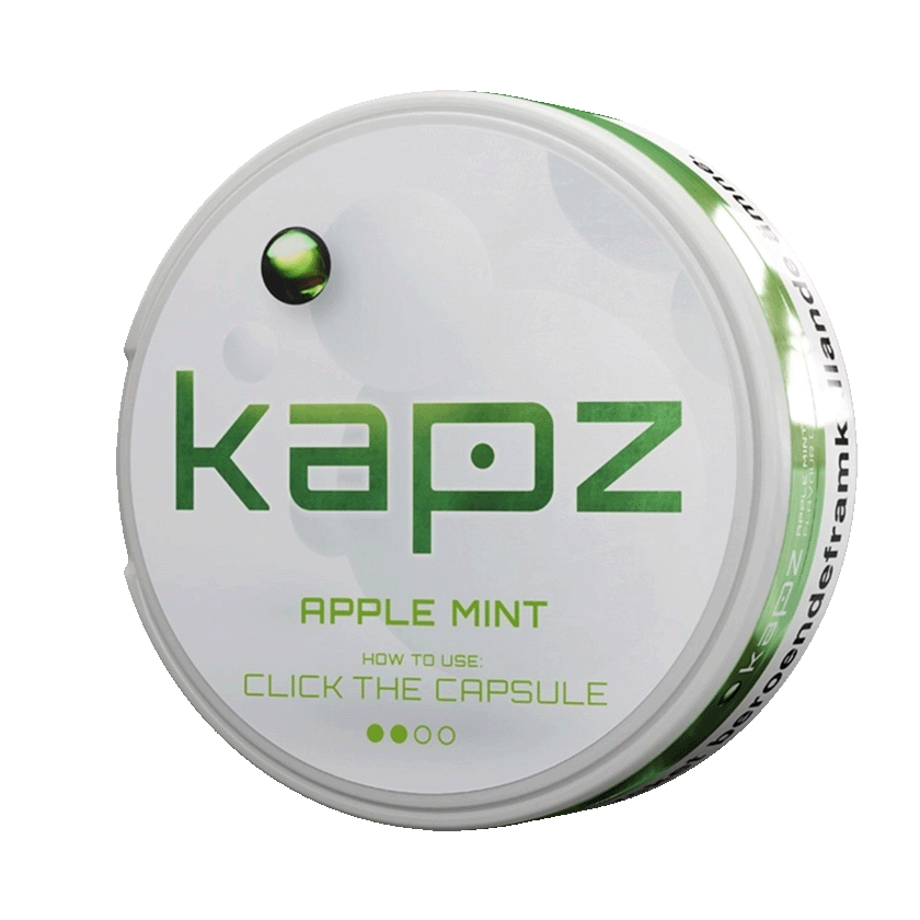 Kapz Kapz Apple Mint Mini 2 Light – nikotinpåsar