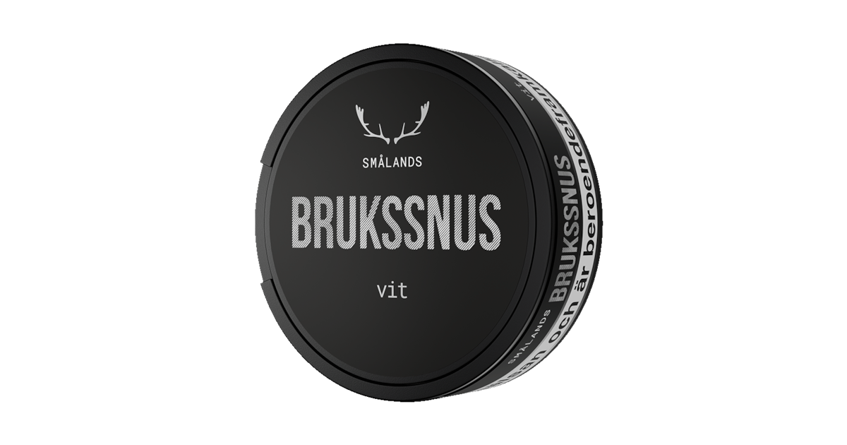 Smålands Brukssnus Vit