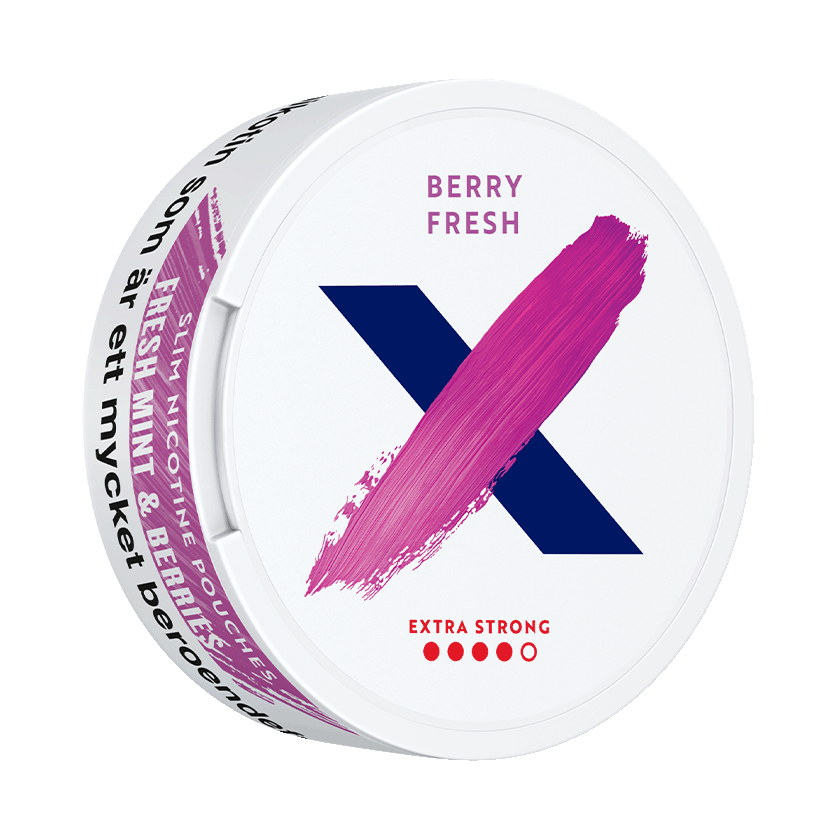 Xallwhite X Berry Fresh Extra Strong Strong – nikotinpåsar