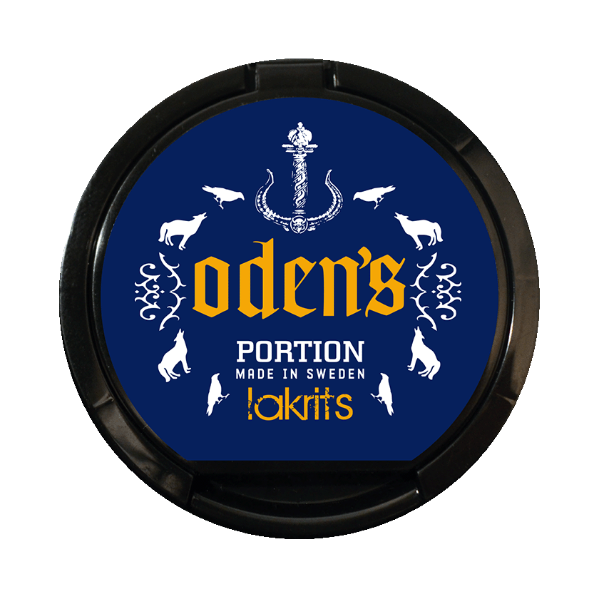 Odens Odens Lakrits Portion Normal - traditionellt snus